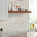 Bernini Bianco 12"x12" Matte Porcelain Mosaic Floor Wall Tile - MSI Collection