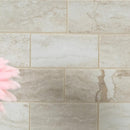 Bernini Bianco 12"x12" Polished Porcelain Mosaic Floor Wall Tile - MSI Collection