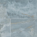 Biotite 24"x48" Polished Porcelain Floor And Wall Tile - MSI Collection wall view 