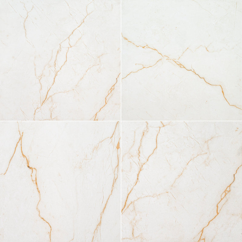 Brighton Gold 24"x24" Matte Porcelain Floor and Wall Tile - MSI Collection wall view