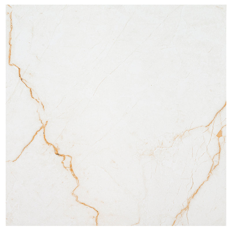 Brighton Gold 24"x24" Matte Porcelain Floor and Wall Tile - MSI Collection angle view 2