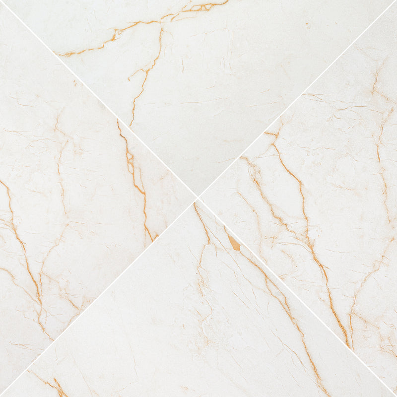 Brighton Gold 24"x24" Matte Porcelain Floor and Wall Tile - MSI Collection angle view 3