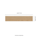 Cabana 9"x47" Matte Porcelain Floor & Wall Tile - MSI Collection measurement view