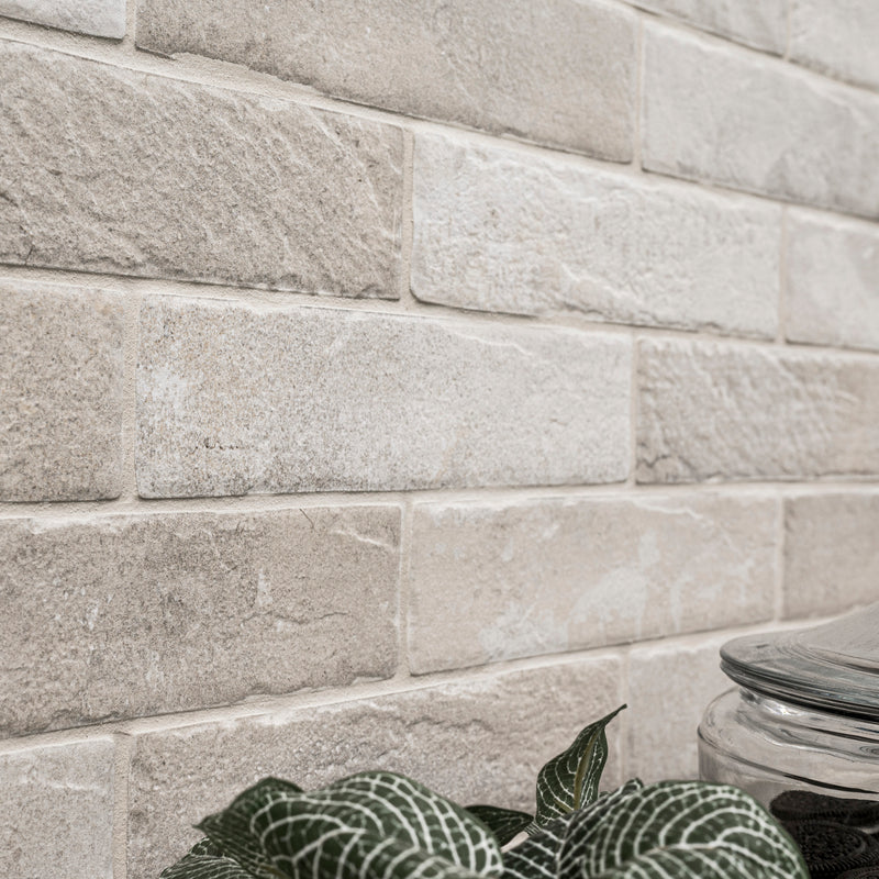 MSI brick collection capella ivory brick NCAPIVOBRI2X10 glazed porcelain floor wall tile bath view 2