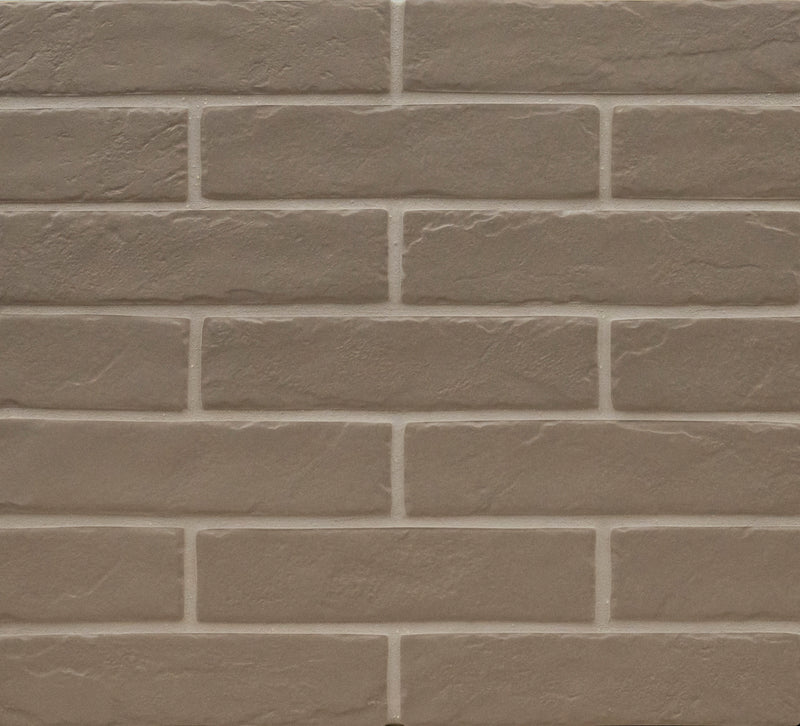 Capella Putty Brick 2.33"x10" Matte Porcelain Floor and Wall Tile - MSI Collection wall view