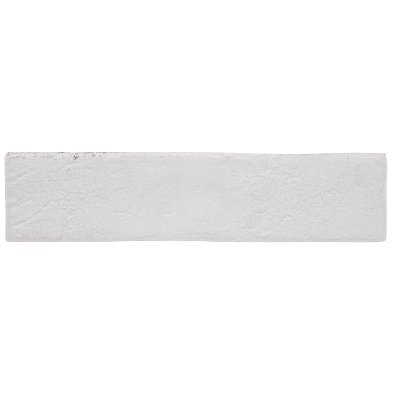 MSI brick collection capella white brick NCAPWHIBRI2X10 glazed porcelain floor wall tile product shot multiple bricks single tile view