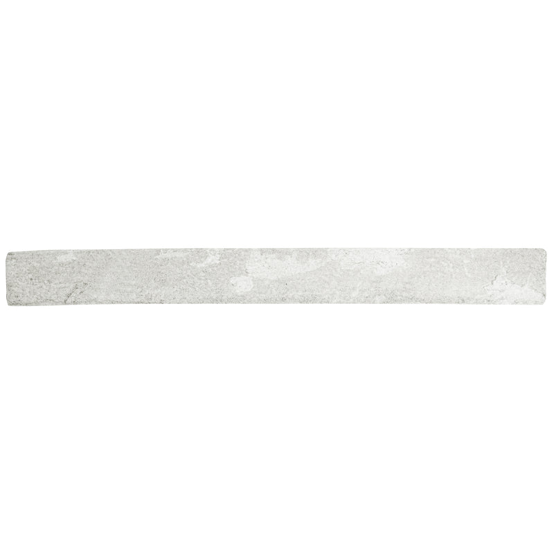Brickstone White 2"x18" Matte Porcelain Floor and Wall Tile - MSI Collection tile view