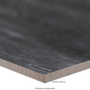 Durban Anthracite 12"x24" Matte Porcelain Floor and Wall Tile - MSI Collection measurement view 2