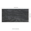 Durban Anthracite 24"x48" Matte Porcelain Floor And Wall Tile - MSI Collection measure view