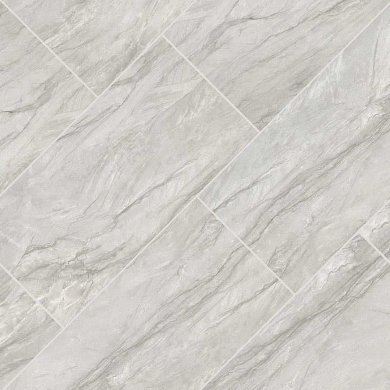 Durban Gray 12"x24" Matte Porcelain Floor and Wall Tile - MSI Collection angle view