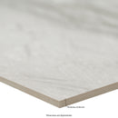 Durban grey 24x48 polished porcelain NDURGRE2448P floor and wall tile msi collection product shot thickness view