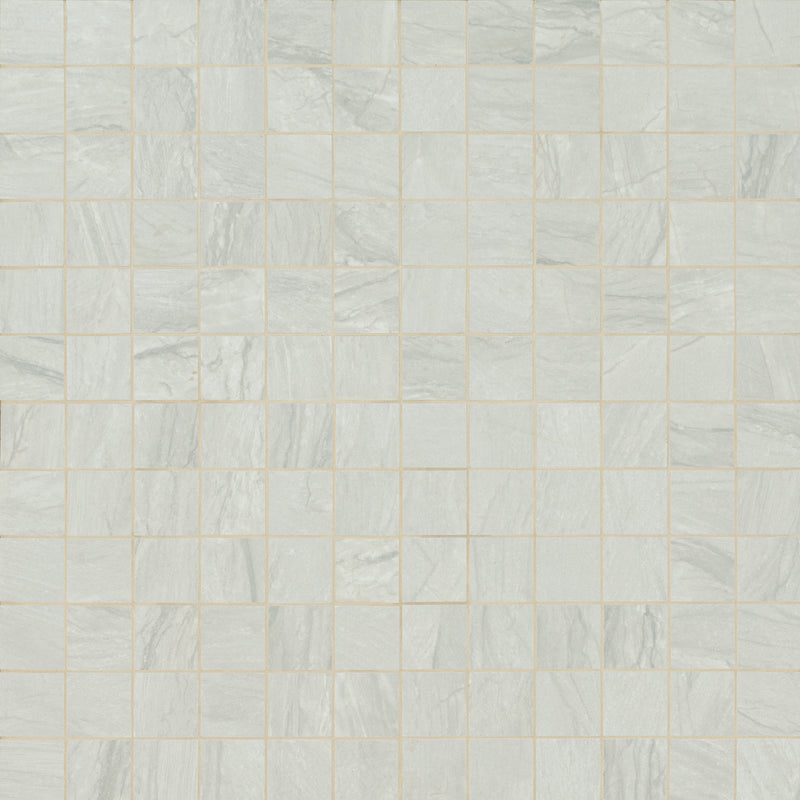 Durban Grey 2"x2" Matte Mosaic Porcelain Floor and Wall Tile - MSI Collection bathroom wall view 2