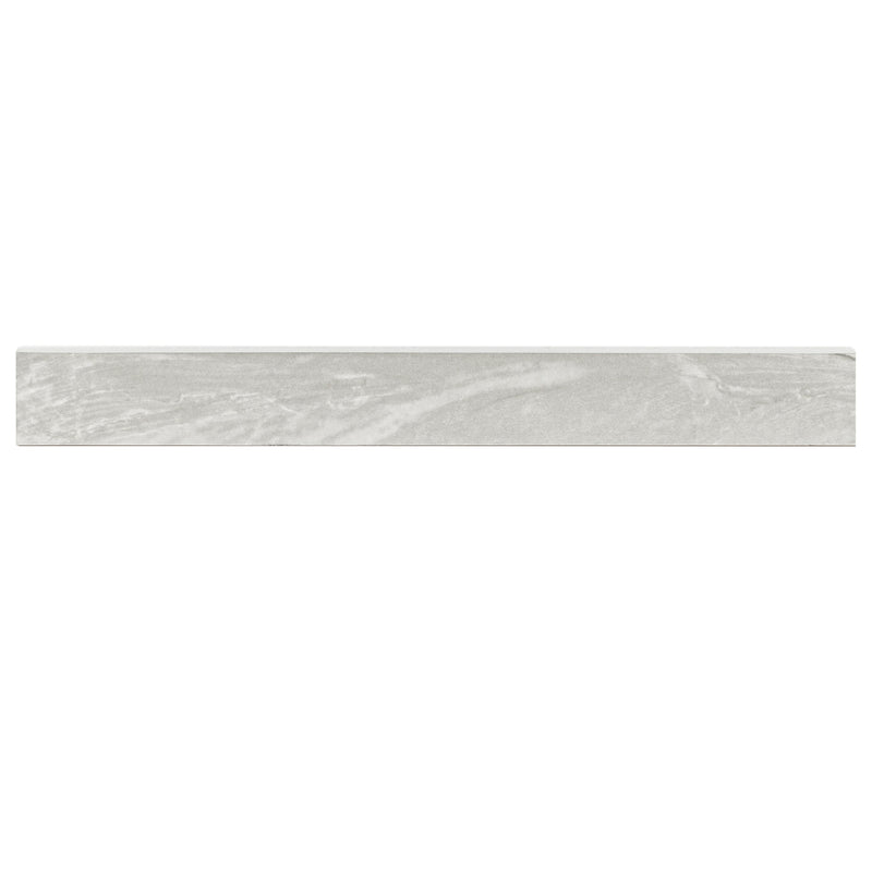 Durban Grey 3"x24" Matte Porcelain Bullnose Wall Tile - MSI Collection product shot tile view