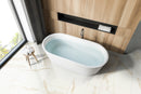 Eden Calcatta 32"x32" Matte Porcelain Floor And Wall Tile - MSI Collection bathtub view