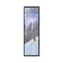 Cannon Mountain Downhill Ski Franconia | Wall Art Print on Real Wood