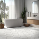 Geoglam 11"x13" Hexagonal Matte Porcelain Floor And Wall Tile - MSI Collection