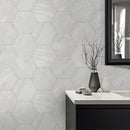 Geoglam 11"x13" Hexagonal Matte Porcelain Floor And Wall Tile - MSI Collection