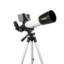 70mm Refractor Telescope with Solar Filter and App Bluetooth Adapter