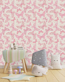 Pink Butterflies Wallpaper