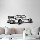 350z Custom Perspective Metal Car Wall Art - NC1178