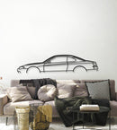 Silvia S15 Metal Car Wall Art - MT1090