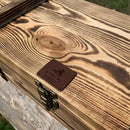 "Knight" Outdoor BBQ Skewers Set In a Wooden Case, 17 items