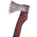 “Warrior" Camping Equipment Gift Set Hatchet Tools in a Wooden Case, 3 items