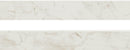 Kaya Carrara Bianco 3"x24" Polished Porcelain Bullnose Tile - MSI Collection multi tile view