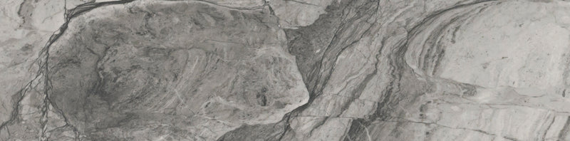 Kaya Onda Gray Bullnose 3"x24" Matte Porcelain Wall Tile - MSI Collection product shot tile view