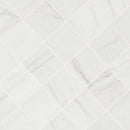 Kaya Zermatta Blanca Matte Porcelain Mosaic Floor And Wall Tile - MSI Collection