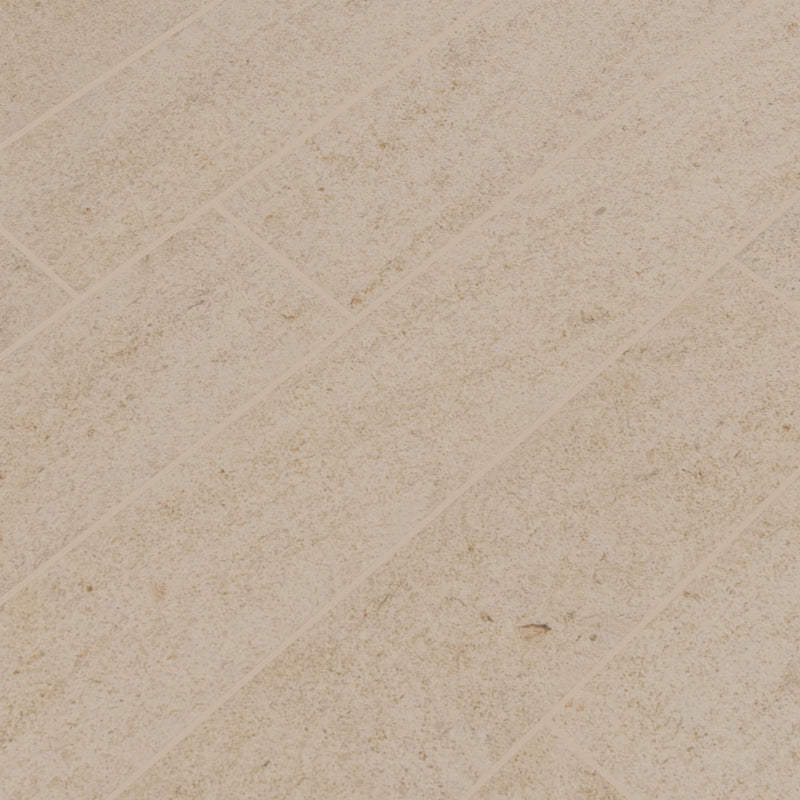 Living Style Beige Bullnose 2"x24" Glazed Porcelain Wall Tile - MSI Collection product shot tile view