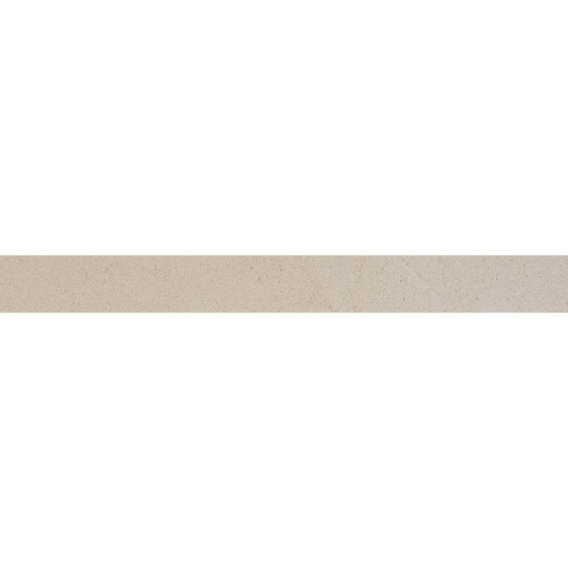 Living Style Cream Bullnose 2"x24" Glazed Porcelain Wall Tile - MSI Collection product shot tile view