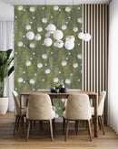 Green Vintage Wallpaper