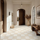 Mello Pearl Grid Matte Porcelain Tile - MSI Collection