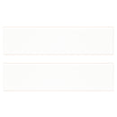 Metro White 2"x8" Ceramic Bullnose Tile - MSI Collection multi tile view