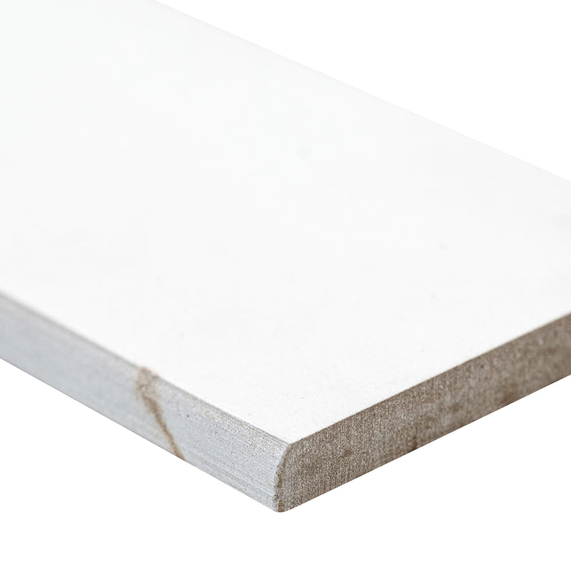 Miraggio Gold 3"x24" Porcelain Bullnose Tile - MSI Collection polished edge view