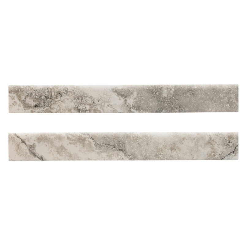 Napa Beige Bullnose 3"x24" Glazed Ceramic Wall Tile - MSI Collection product shot multi tile view