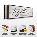 Together Is Our Favorite Place Sign