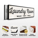Laundry Room Wash Dry Fold Sign