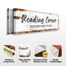 Reading Corner Sign