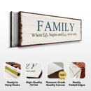 8 Powerful Words Family Sign II