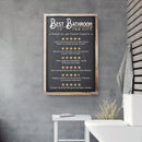 Best Bathroom In The City Sign II