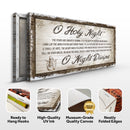 O Holy Night Christmas Sign