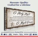 O Holy Night Christmas Sign