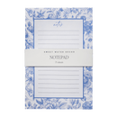 Blue Delft Notepad