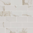 Pietra Calacatta Polished Porcelain Mosaic Floor Wall Tile - MSI Collection