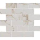 Pietra Calacatta Polished Porcelain Mosaic Floor Wall Tile - MSI Collection