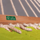 Elipso Outdoor R Padded Avocado - Padded Kingsize Spreader Bar Hammock with FSC® certified Larch Stand