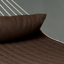 Nautico Cool Grey Outdoor R Padded Arabica - Padded Kingsize Spreader Bar Hammock with Powder Coated Steel Stand