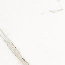 Regallo Calacatta Marbella 3"x24" Bullnose Matte Porcelain Wall Tile - MSI Collection closeup view